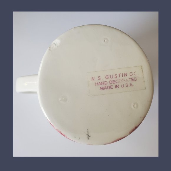 🎅RARE N. S. Gustin Vintage Santa Claus Cups -  4 - Picture 11 of 12